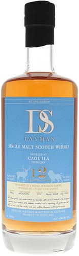 Ds Tayman Second Edition Caol Ila  Aged 12 Years Finished In Flam Wine Barrel