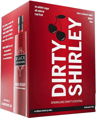 Dirty Shirley Cocktail 4pk C 355ml