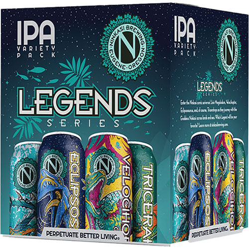 Ninkasi Brewing Legends Ipa Mix Pack
