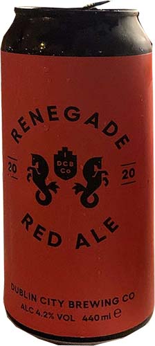 Dublin City Renegade Red Ale 4pk C 16oz