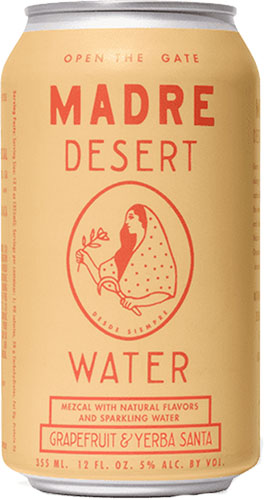 Madre Rtd Desert Water Grapefruit 4pk