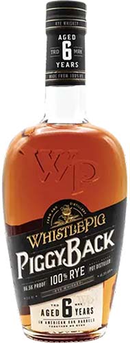Whistlepig Piggyback Aged 6 Years Bourbon Whiskey