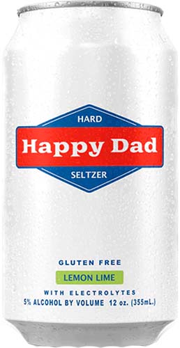 Happy Dad Lemon Lime Hard Seltzer