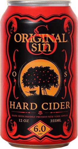 Original Sin Hard Apple Cider Cans