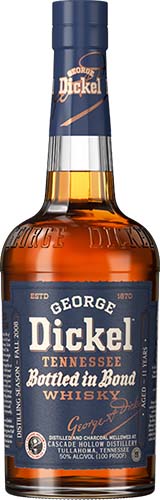 George Dickel Bottle In Bond Whiskey