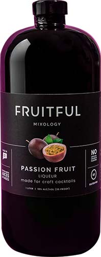 Fruitful Mixology Passion Fruit Liqueur