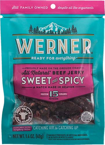 Werner Sweet & Spicy Jerky 2.4oz