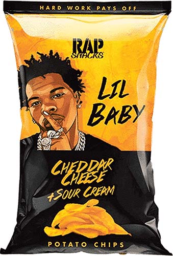 Rap Snacks Cheddar Sour Cream