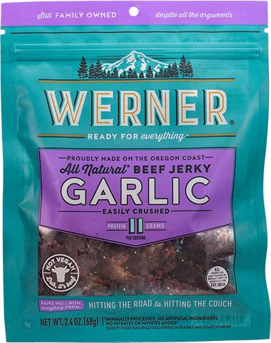 Wernerjerky Garlic Beef Jerky