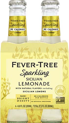 Fever-tree Sicilan Lemonade 4pk B 6.8oz