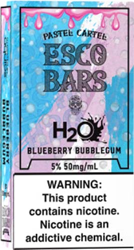 Esco Bar H2o 6000 Blueberry Bubblegum