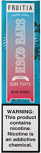 Esco Bar Fruitia 5000 Mixed Berries