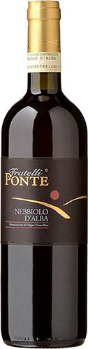 Fratelli Ponte Nebbiolo D'asti Red 750ml