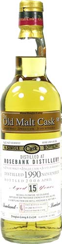 Old Malt Caskrosebank 1990 15yr
