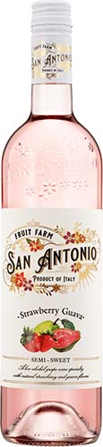 San Antonio Fruit Farm Strawberry Guava Rose Wine