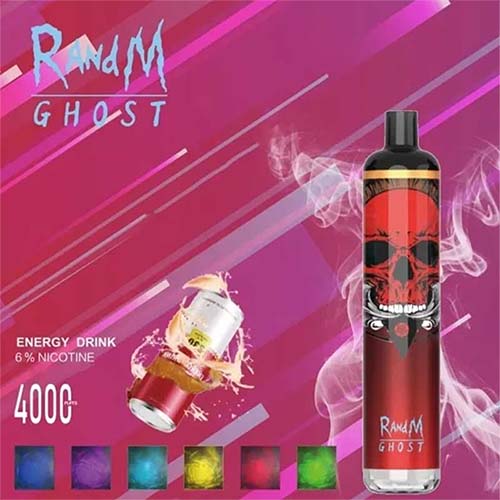 R And M Ghost Energy Drink 4000 Puff