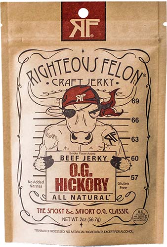 Righteous Felon O.g. Hickory Jerky