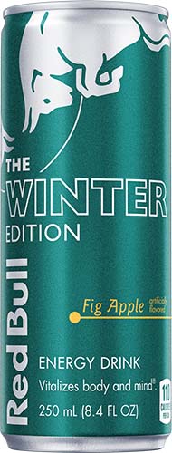 Red Bull Winter Edition Fig Apple 8.4 Oz