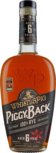 Spec's Single Barrel Whistlepig Piggyback Single Barrel Rye Whiskey