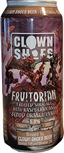 Clown Shoes Fruitorian Fruited Sour 16oz Cans