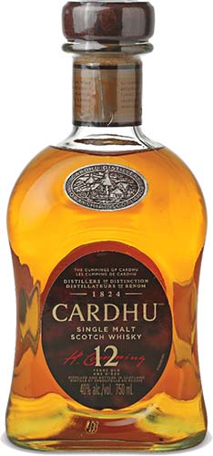 Cardhu 12 Year Old Single Malt Scotch Whisky