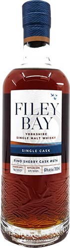 Filey Bay Fino Sherry Cask Yorkshire Single Malt Whiskey