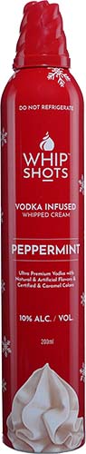 Whipshots Vodka Infused Peppermint Whipped Cream