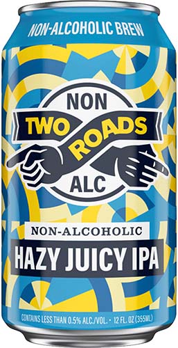 Two Roads Hazy Juicy Na 6pk Cans