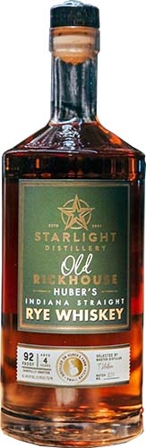 Starlight Old Rickhouse Straight Rye Whiskey