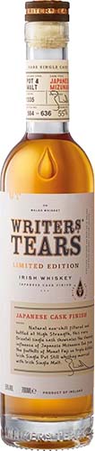 Writer's Tears Japanese Mizunara Cask Finished Irish Whiskey