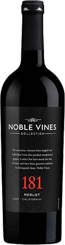 Noble Vines 181 Lodi Mer 750ml