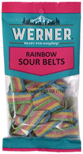 Werner                         Rainbow Sour Belts