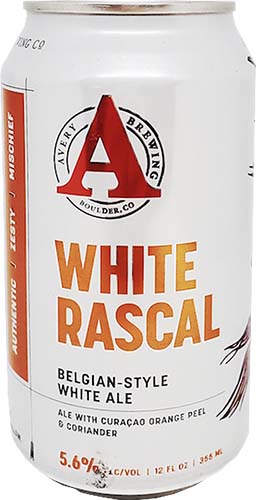 Avery Brewing Co. White Rascal 12ozc
