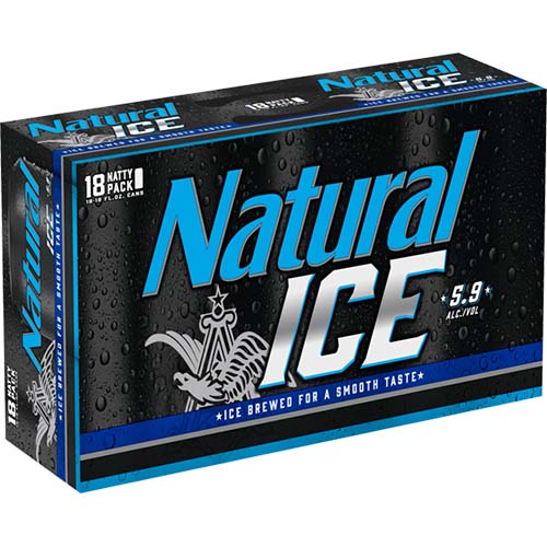 Natural Ice 18pk Cans