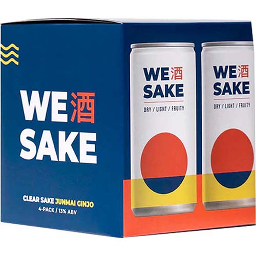 Wesake Junmai Ginjo Sake 4-pack