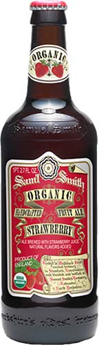 Sam Smith Organic Handcrafted  Strawberry Ale