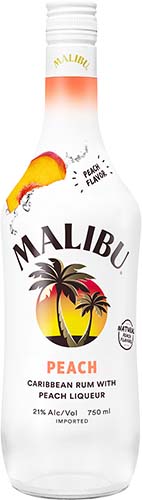 Malibu Rum Peach 750ml