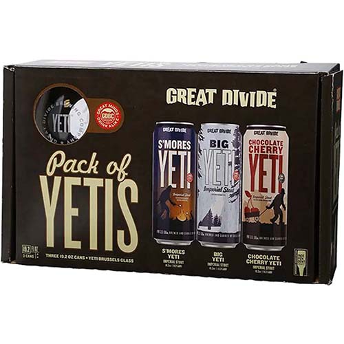 Great Divide Yeti Variety Stout Can