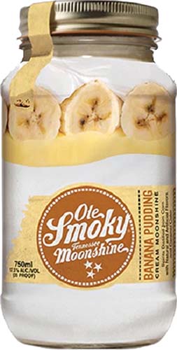 Ole Smokey Banana Pudding Cream Moonshine