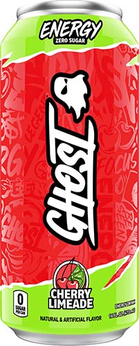 Ghost Cherry Limeade 16oz Can