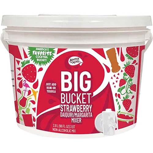 Master Of Mixes Big Bucket Strawberry Daiquiri & Margarita Mixer