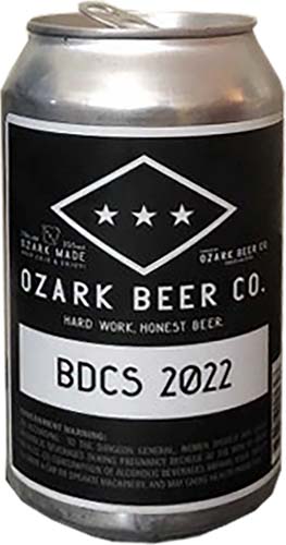 Ozark Lager 4/6/12 Cans