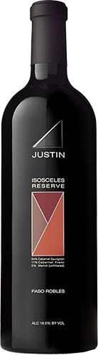 Justin Isosceles Red Blend 750ml