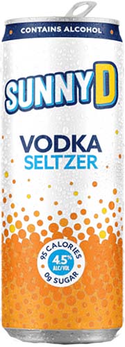 Sunny D Vodka Seltzer 4pk C 16oz