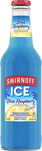 Smirnoff Ice Blue Raspberry Lemonade Bottles