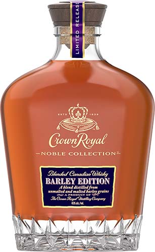 Crown Royal Noble Collection Barley Edition Canadian Whiskey