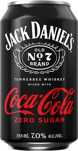 Jack Daniels Rtd Jack & Coke Zero 4pk