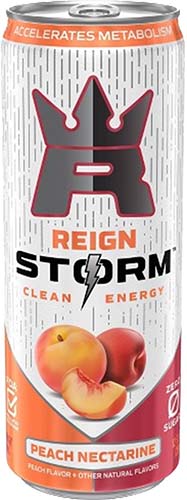 Reign Storm Clean Energy Peach Nectarine