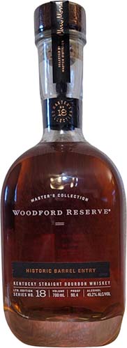 Woodford Reserve Historic Barrel Entry Series 18