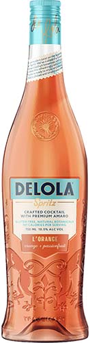 Delola Spritz Lorange Amaro Cocktail
